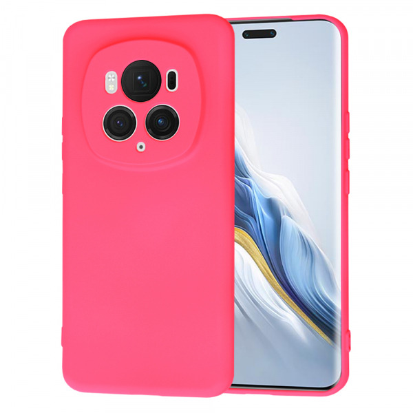 Husa pentru Honor Magic6 Pro, Techsuit, SoftFlex, Roz Inchis