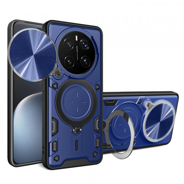 Husa pentru Honor Magic7 Pro, Techsuit, CamGuard Pro, Albastra