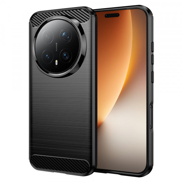 Husa pentru Honor Magic8 Pro, Techsuit, Carbon, Neagra