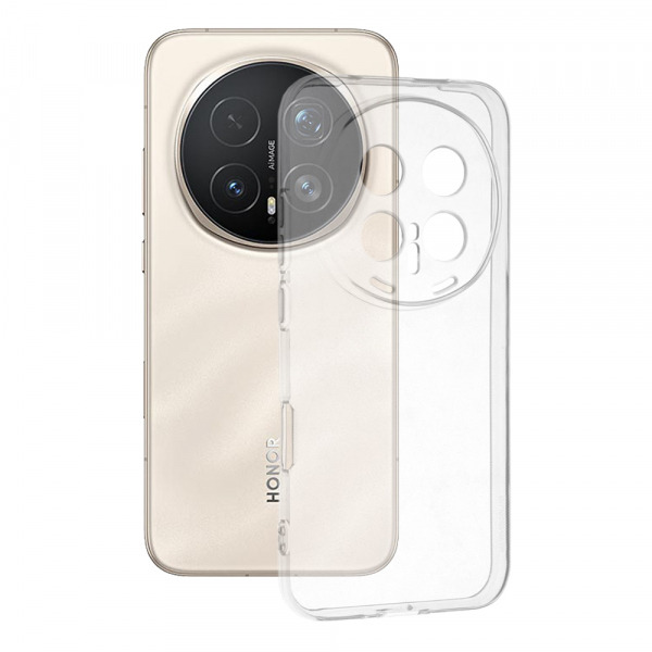 Husa pentru Honor Magic8 Pro, Techsuit, Clear, Transparenta