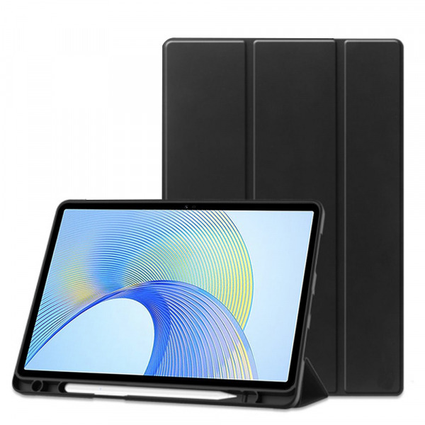 Husa pentru Honor Pad X8 Pro / X9, Techsuit, Flex Trifold, Neagra