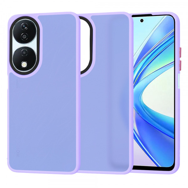 Husa pentru Honor X7b 5G / 90 Smart / X7b 4G, Techsuit, HaloFrost, Mov Deschis