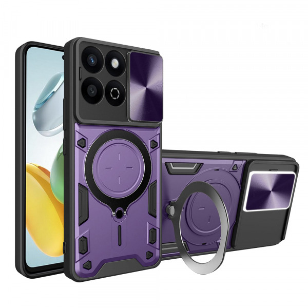 Husa pentru Honor X7c / 200 Smart, Techsuit, CamGuard Pro, Mov