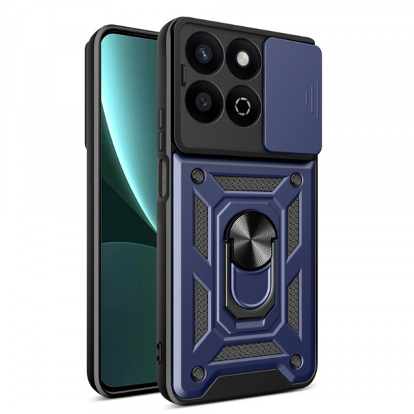 Husa pentru Honor X7c / 200 Smart, Techsuit, CamShield, Albastra