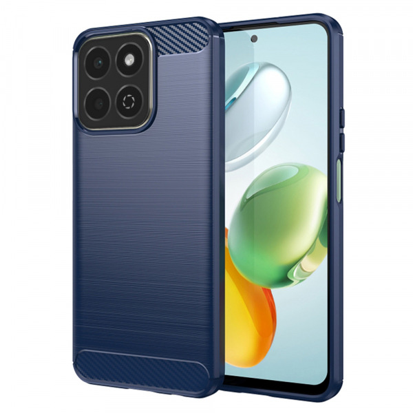 Husa pentru Honor X7c / 200 Smart, Techsuit, Carbon, Albastra