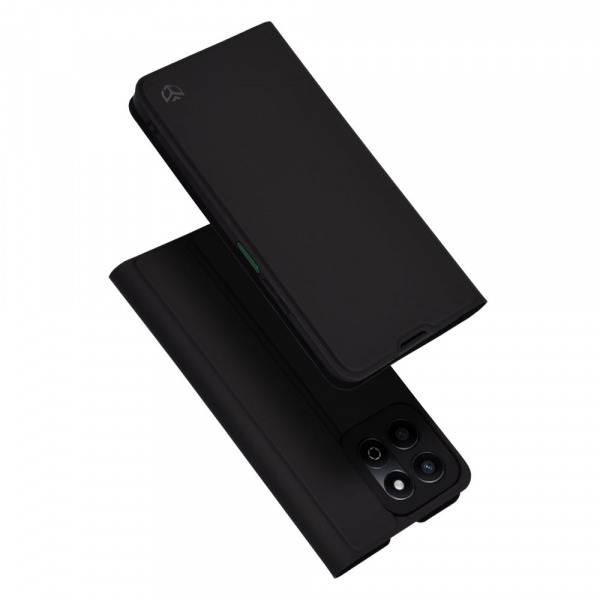Husa pentru Honor X7c / 200 Smart, Techsuit, Magskin Book, Neagra