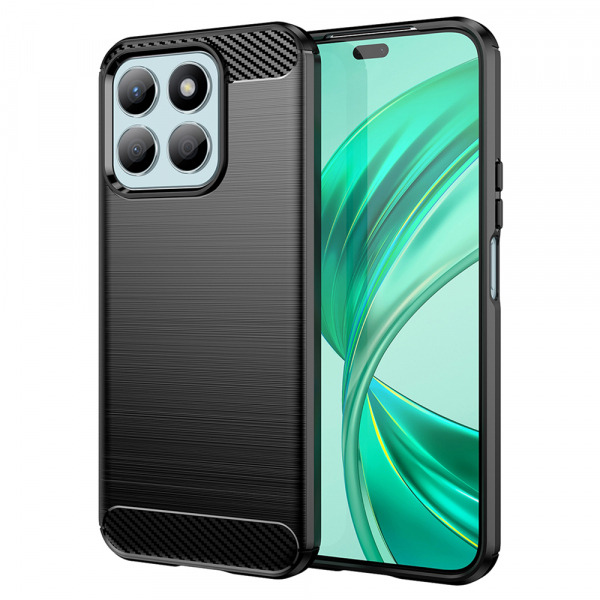 Husa pentru Honor X8b, Techsuit, Carbon, Neagra