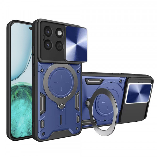 Husa pentru Honor X8c, Techsuit, CamGuard Pro, Albastra