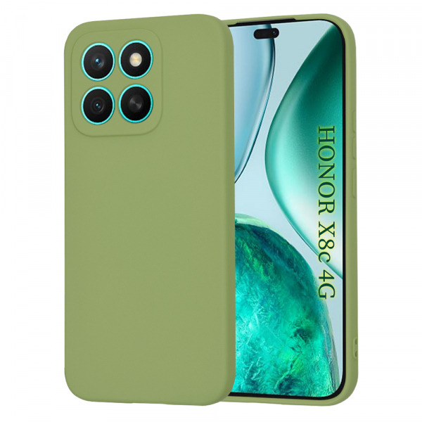 Husa pentru Honor X8c, Techsuit, SoftFlex, Matcha