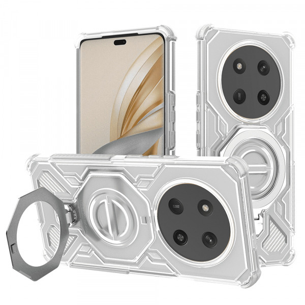 Husa pentru Honor X9c / Magic7 Lite, Techsuit, Carbon Shield Pro, Alba
