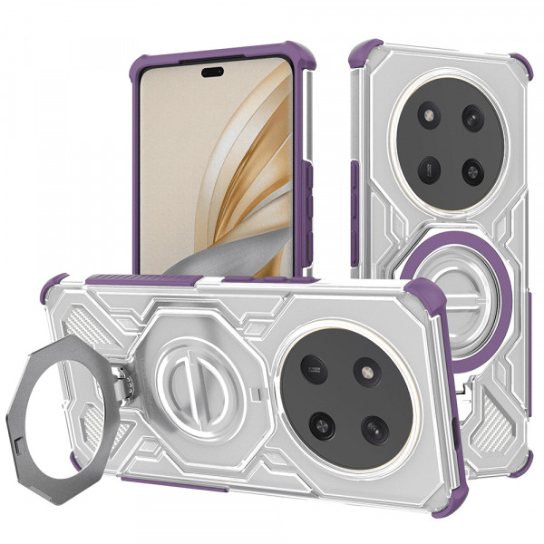 Husa pentru Honor X9c / Magic7 Lite, Techsuit, Carbon Shield Pro, Mov