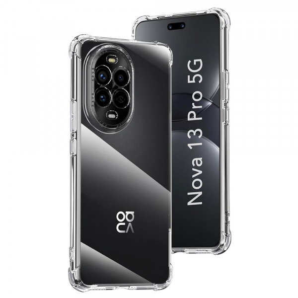 Husa pentru Huawei nova 13 Pro, Techsuit, Shockproof Clear, Transparenta