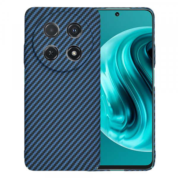 Husa pentru Huawei nova 13i / nova 12i, Techsuit, Carbonite FiberShell, Turcoaz