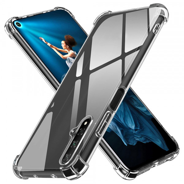 Husa pentru Huawei nova 5T / Honor 20, Techsuit, Shockproof Clear, Transparenta