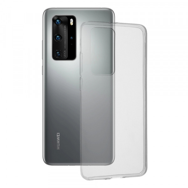 Husa pentru Huawei P40 Pro, Techsuit, Clear, Transparenta
