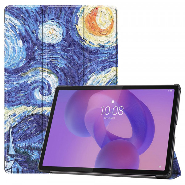 Husa pentru Lenovo Idea Tab Pro, Techsuit, FoldPro Starry Night, Multicolor