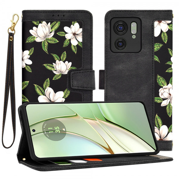 Husa pentru Motorola Edge (2023) / Edge 40, Techsuit, FlipCraft, Neagra