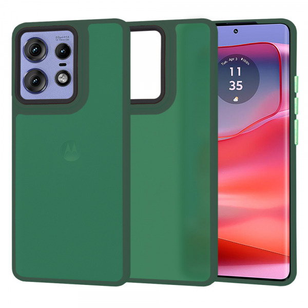Husa pentru Motorola Edge 50 Pro, Techsuit, HaloFrost, Verde