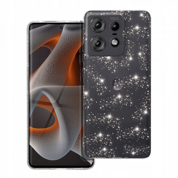 Husa pentru Motorola Edge 50 Pro, Techsuit, SparkleSkin, Transparenta