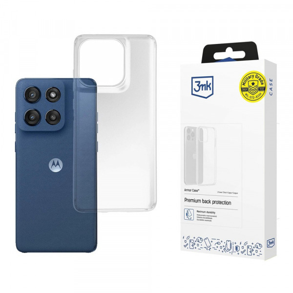 Husa pentru Motorola Edge 60, 3MK, Armor, Transparenta