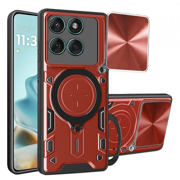 Husa pentru Motorola Edge 60 Fusion / Edge 60, Techsuit, CamGuard Pro, Rosie