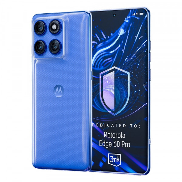 Husa pentru Motorola Edge 60 Pro, 3MK, Clear, Transparenta