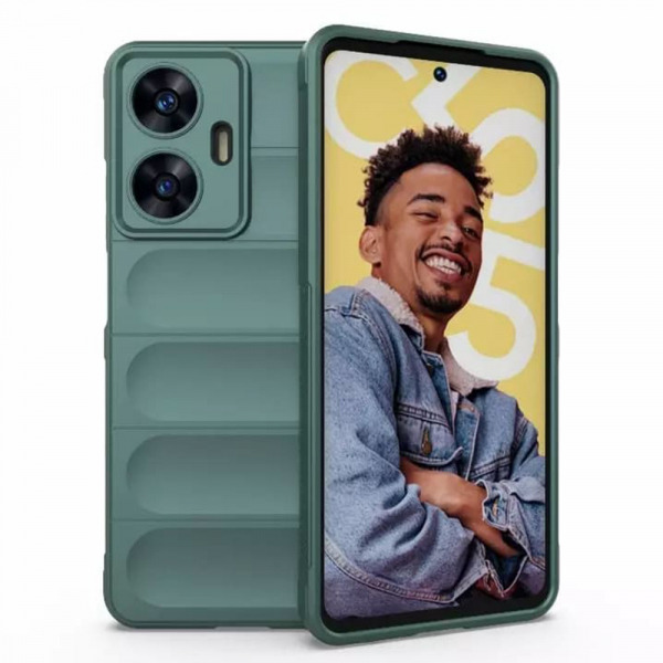 Husa pentru Motorola Moto E15 / G05, Techsuit, Magic Shield, Verde