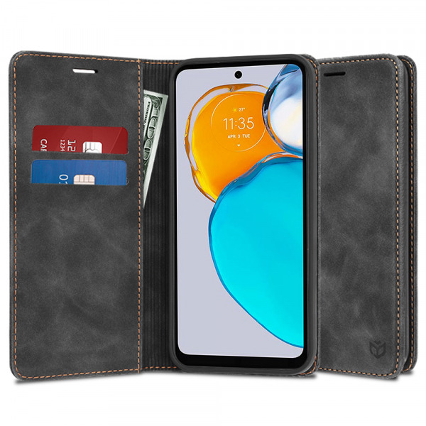 Husa pentru Motorola Moto E22s, Techsuit, Confy, Neagra