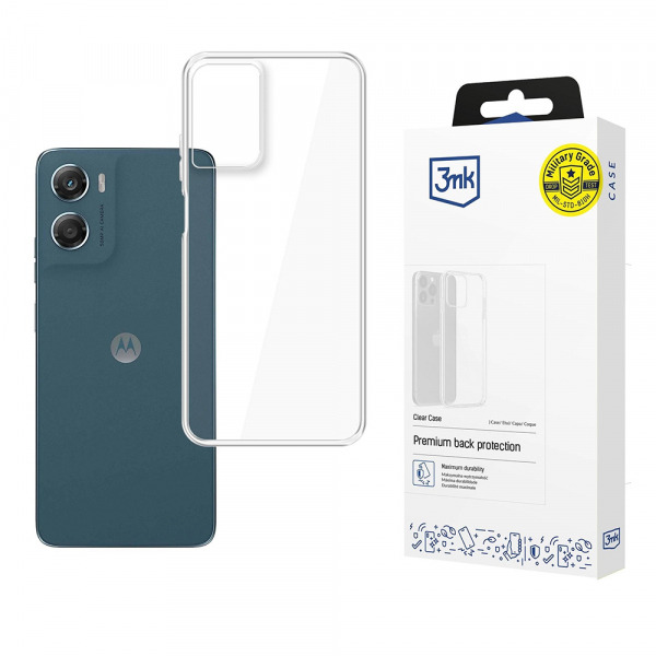 Husa pentru Motorola Moto G06, 3MK, Clear, Transparenta