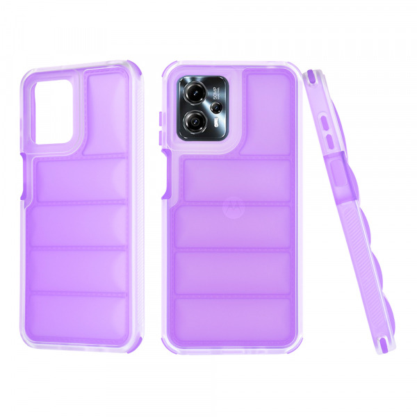 Husa pentru Motorola Moto G13 / G23 / G53, Techsuit, Wave Shield, Mov