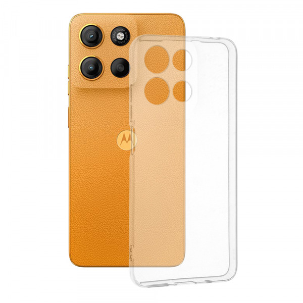 Husa pentru Motorola Moto G15 / G15 Power, Techsuit, Clear, Transparenta