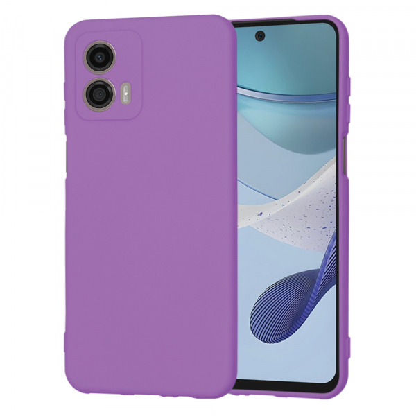 Husa pentru Motorola Moto G53, Techsuit, SoftFlex, Mov