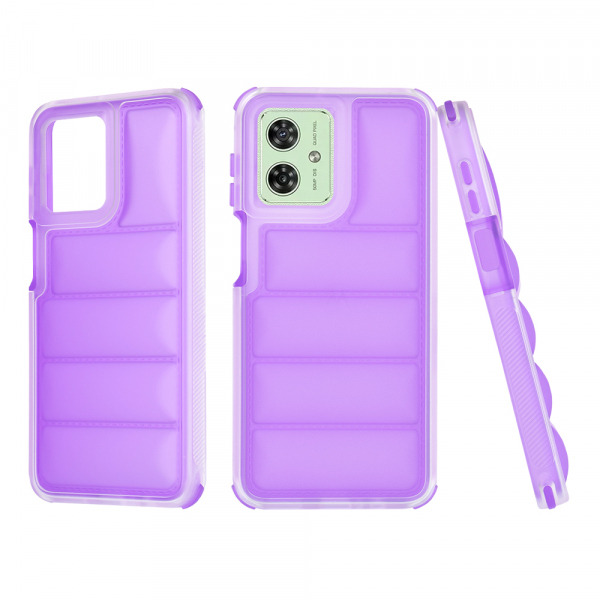 Husa pentru Motorola Moto G54, Techsuit, Wave Shield, Mov