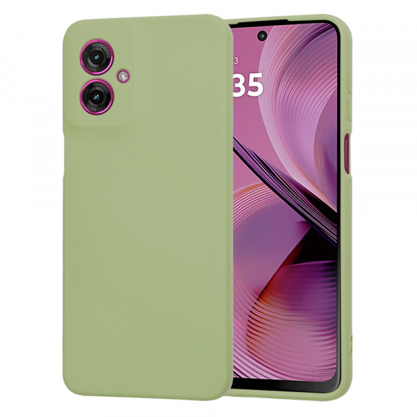 Husa pentru Motorola Moto G55, Techsuit, SoftFlex, Matcha