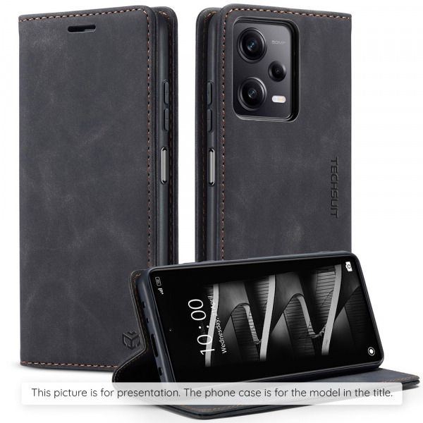 Husa pentru Motorola Moto G56, Techsuit, Confy, Neagra