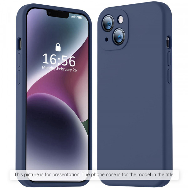 Husa pentru Motorola Moto G67 Power / G57 Power, Techsuit, SoftFlex, Bleumarin