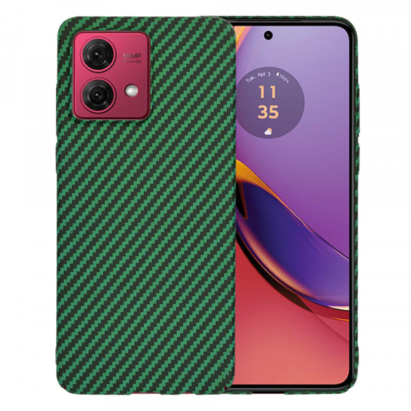 Husa pentru Motorola Moto G84, Techsuit, Carbonite FiberShell, Verde