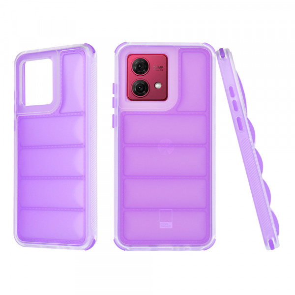 Husa pentru Motorola Moto G84, Techsuit, Wave Shield, Mov