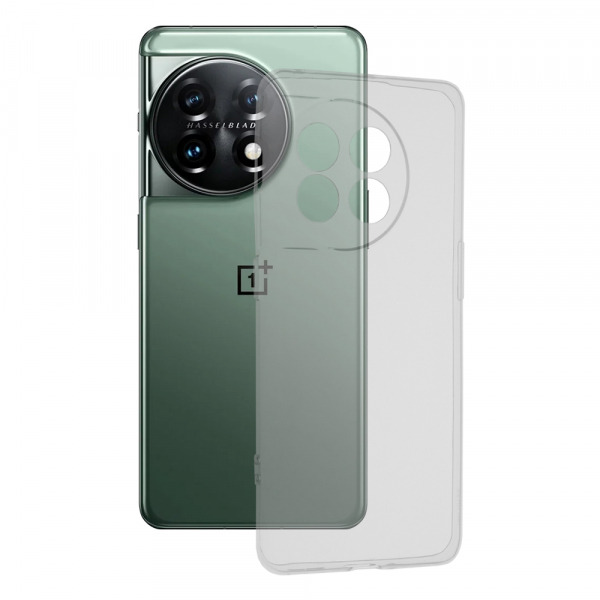 Husa pentru OnePlus 11, Techsuit, Clear, Transparenta