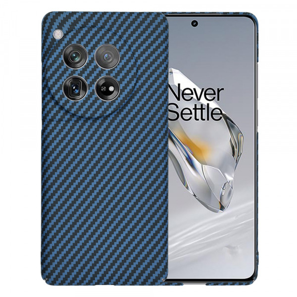 Husa pentru OnePlus 12, Techsuit, Carbonite FiberShell, Turcoaz