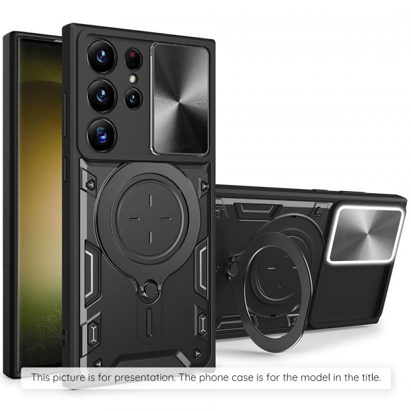 Husa pentru OnePlus 13T, Techsuit, CamGuard Pro, Neagra