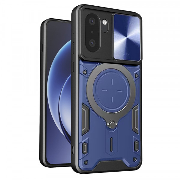 Husa pentru OnePlus 15R, Techsuit, CamGuard Pro, Albastra