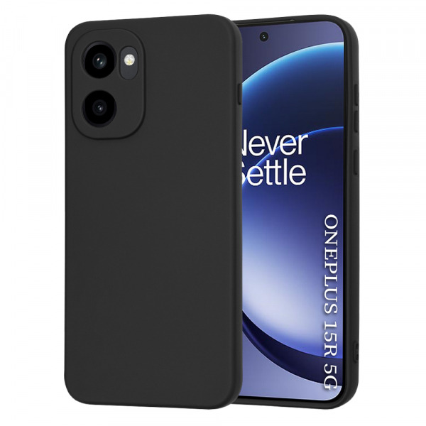 Husa pentru OnePlus 15R, Techsuit, SoftFlex, Neagra