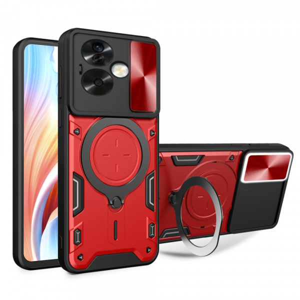 Husa pentru OnePlus Nord N30 SE / Oppo A79, Techsuit, CamGuard Pro, Rosie