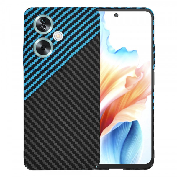 Husa pentru OnePlus Nord N30 SE / Oppo A79, Techsuit, Carbonite FiberShell, Neagra Bleu