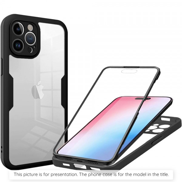 Husa pentru Oppo A5 4G, Techsuit, ColorVerse 360, Neagra
