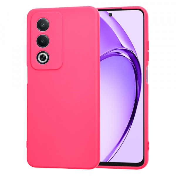 Husa pentru Oppo A80, Techsuit, SoftFlex, Roz Inchis