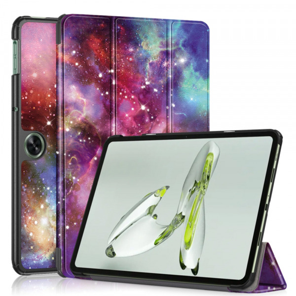 Husa pentru Oppo Pad Air2 / Pad Neo / Pad Go, Techsuit, FoldPro Galaxy, Multicolor