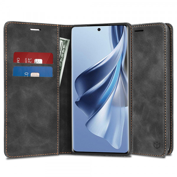 Husa pentru Oppo Reno10 / Reno10 Pro, Techsuit, Confy, Neagra