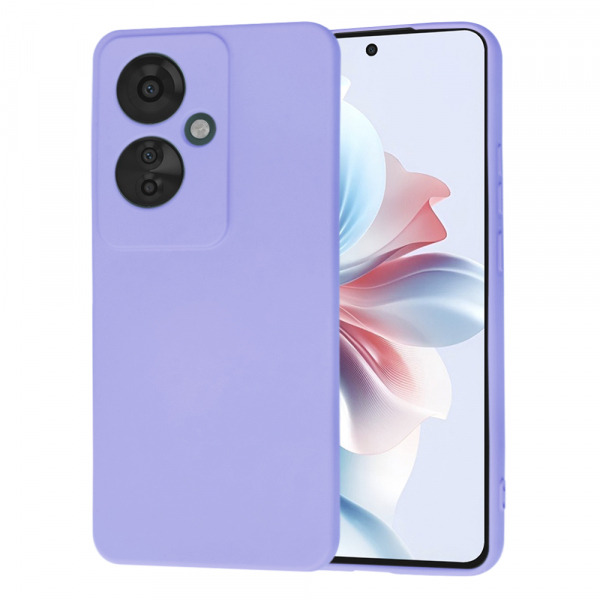 Husa pentru Oppo Reno11 F, Techsuit, SoftFlex, Mov Deschis